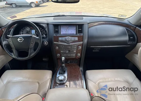 2017 Nissan Armada Sv/Sl/Platinum z USA, uszkodzony, nr VIN JN8AY2NC6H9507993